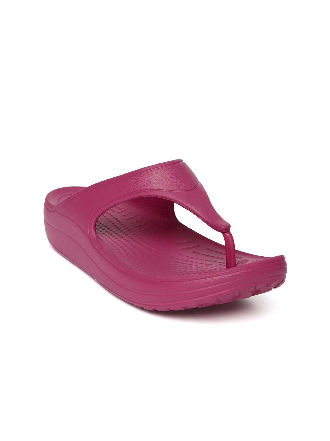 crocs sloane platform flip flops