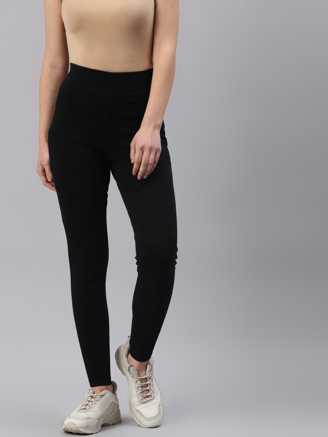 marks and spencer black jeggings