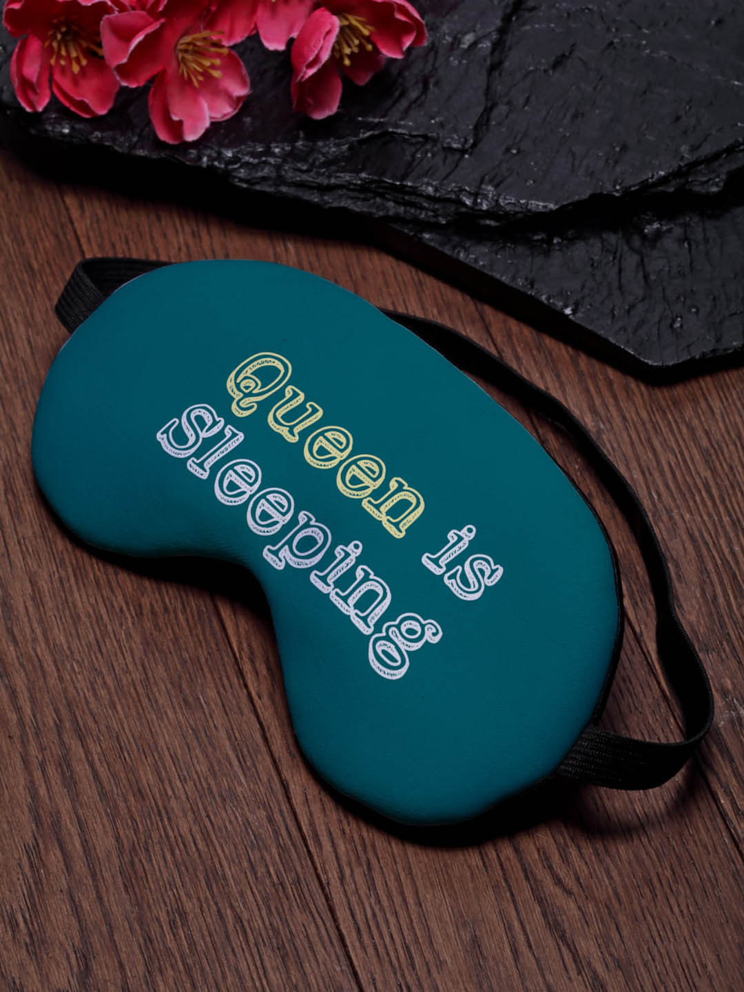 Buy Ferosh Green Queen Is Sleeping Printed Sleeping Eye Mask Travel