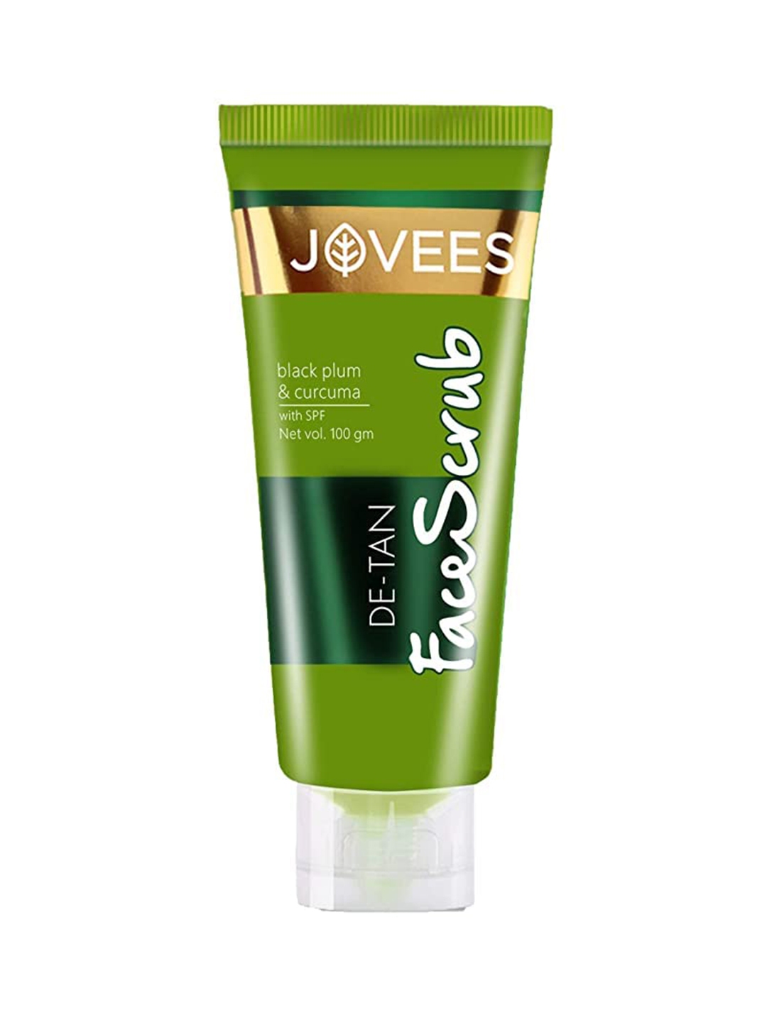 Buy Jovees De Tan Face Scrub With SPF Turmeric & Aloe Vera To Remove