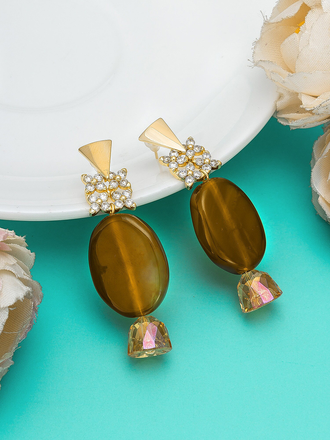 Adara Drop Earrings - Gold