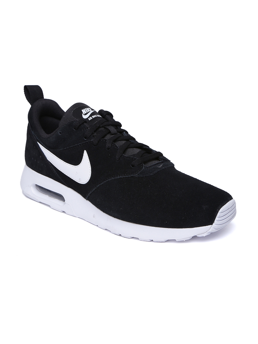 Buy Nike Men Black Air Max Tavas Ltr Suede Sneakers - Casual Shoes for ...