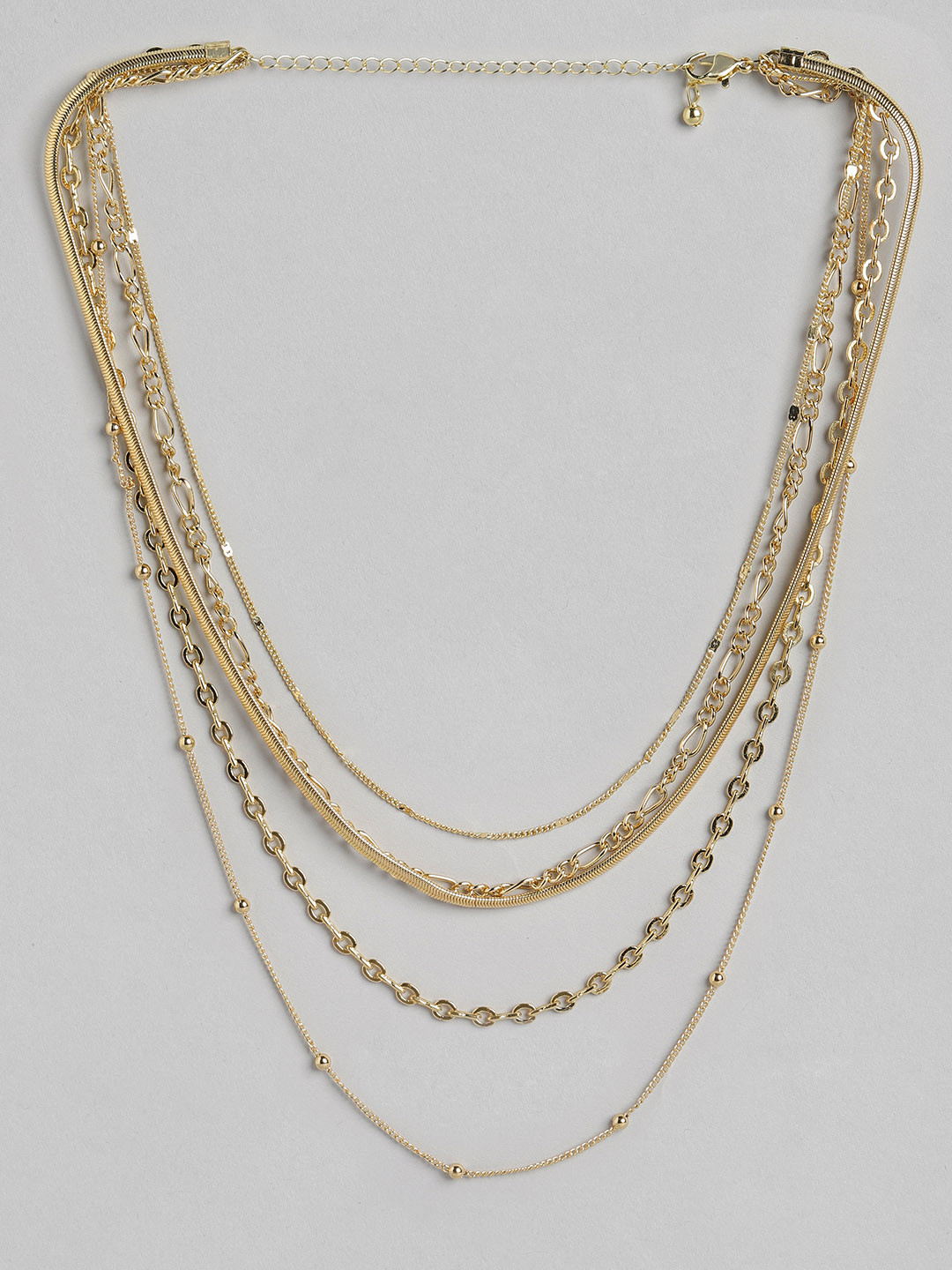 Buy Forever New Gold Plated Necklace Necklace And Chains for Women