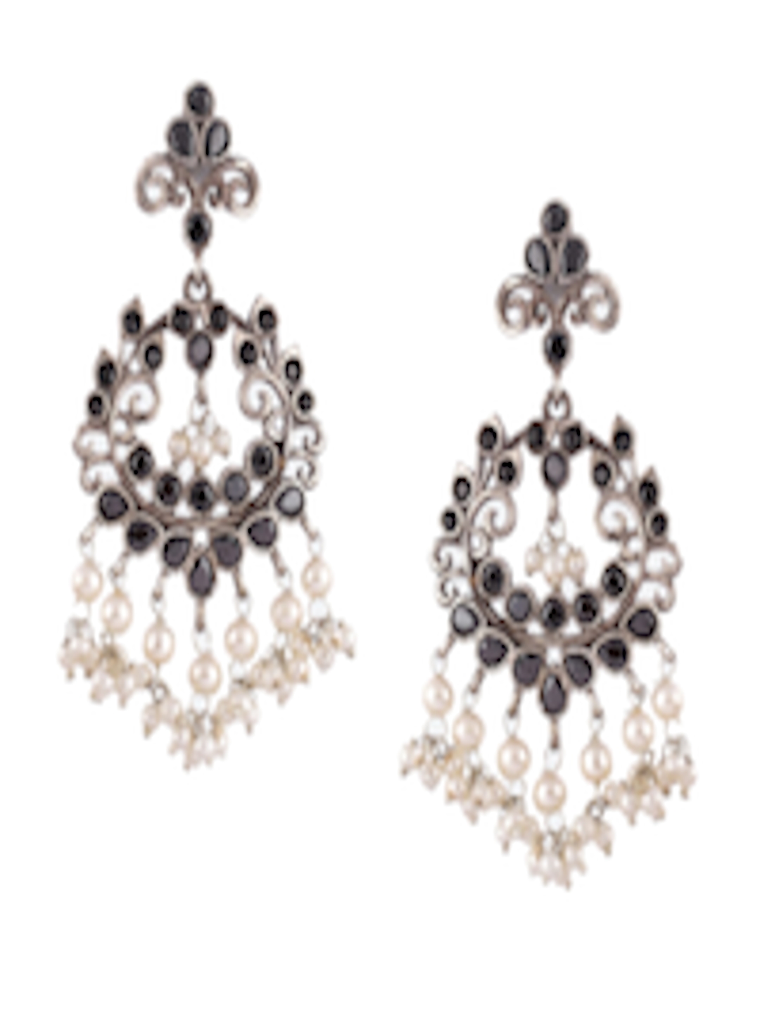 Buy Biba Black Contemporary Drop Earrings - Earrings for Women 16651658 ...