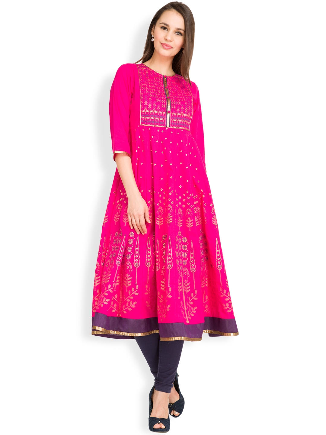 anarkali kurti myntra