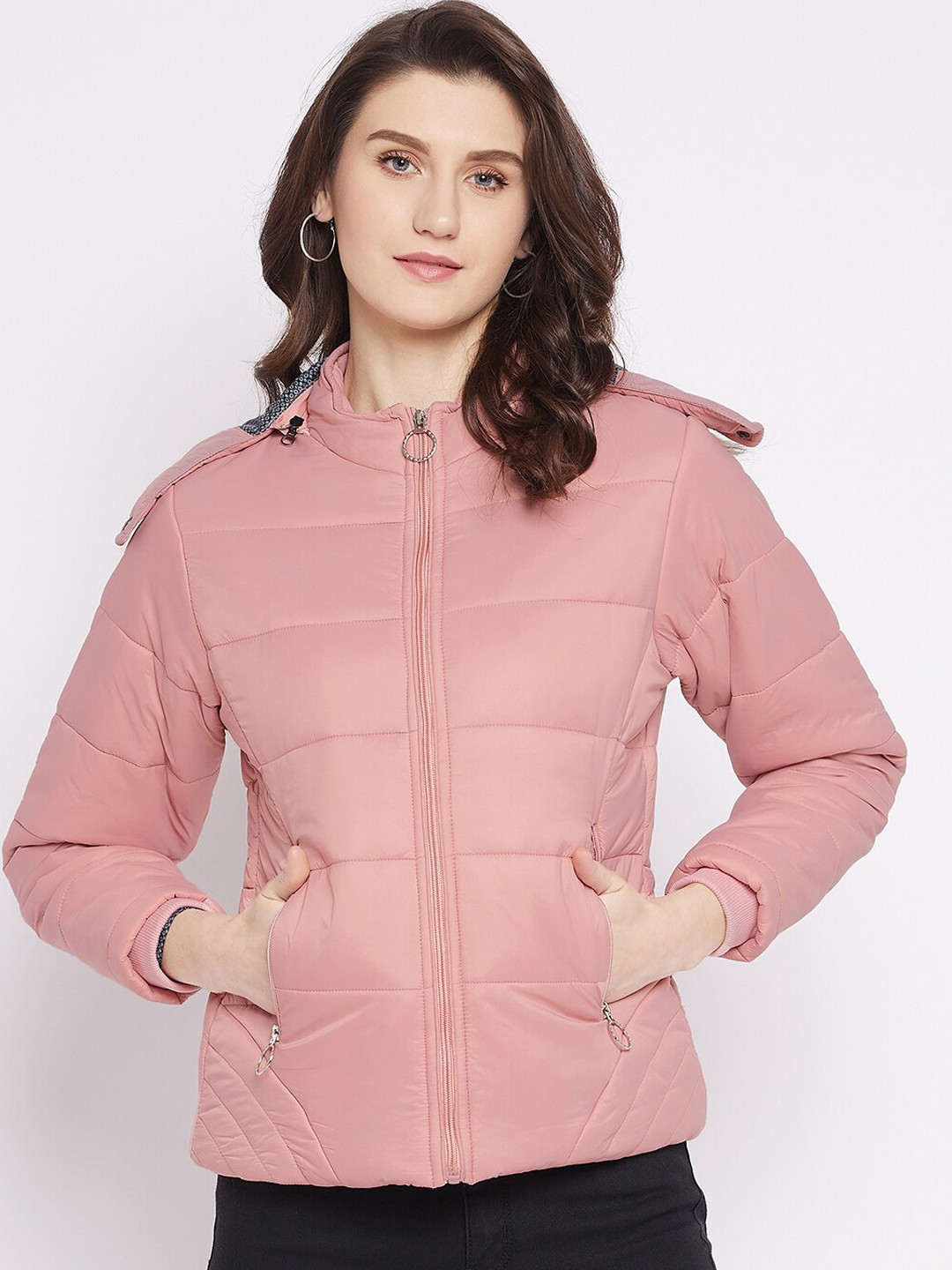 Buy Spirit Women Pink Outdoor Puffer Jacket Jackets for Women