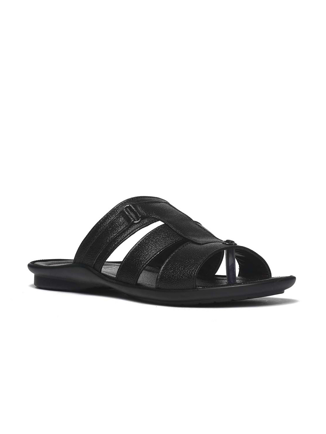 paragon max men's black sandals