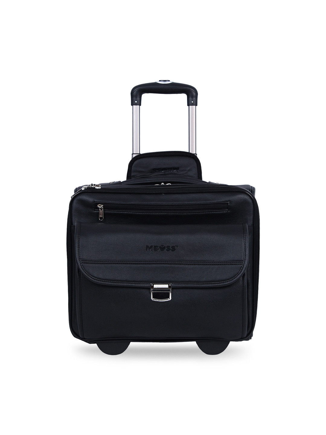 Buy MBOSS Unisex Black Laptop Trolley Bag Trolley Bag for Unisex 1667801 Myntra