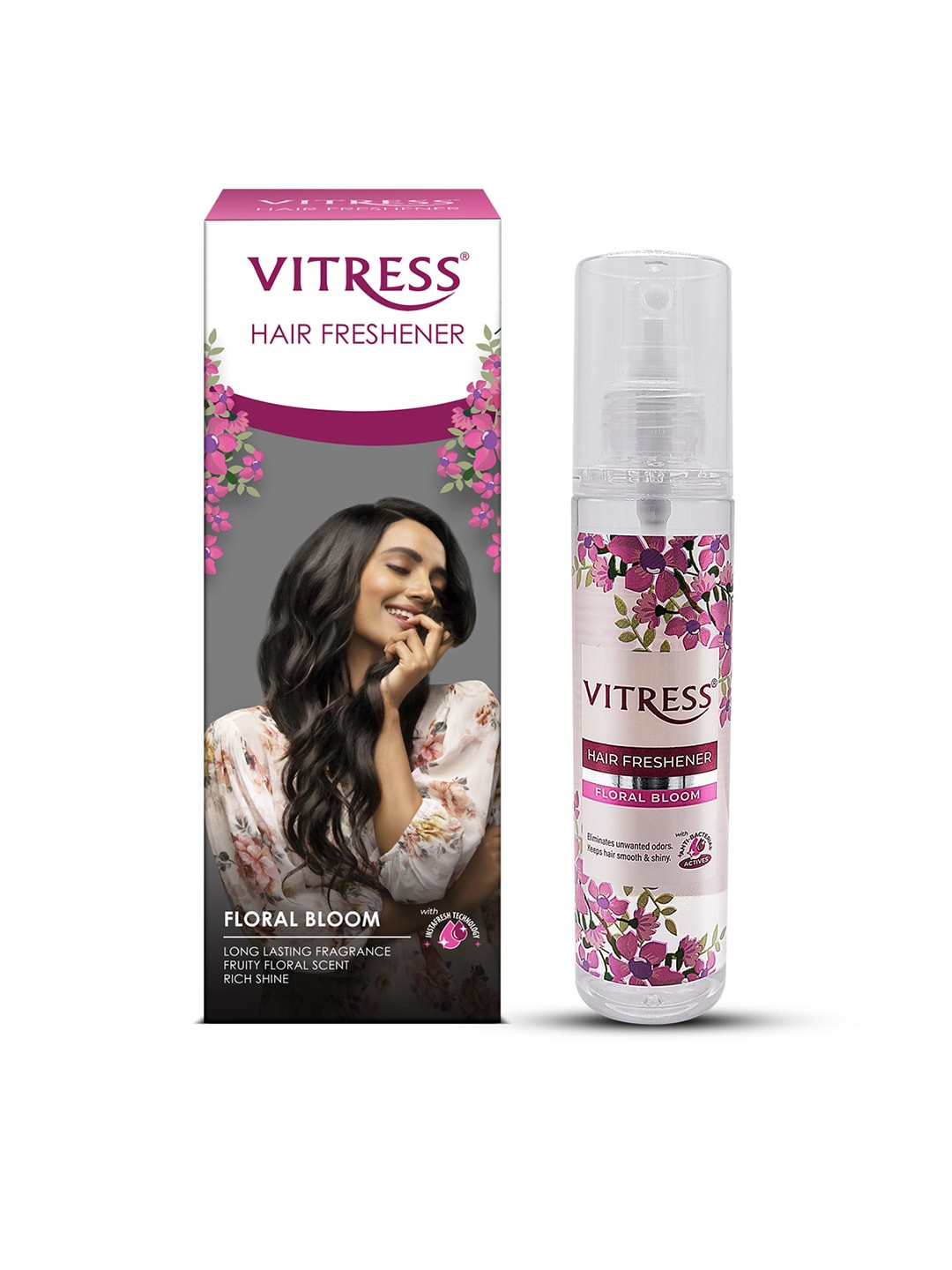 Buy Vitress Floral Bloom Hair Freshener Spray 100 Ml Hair Serum for