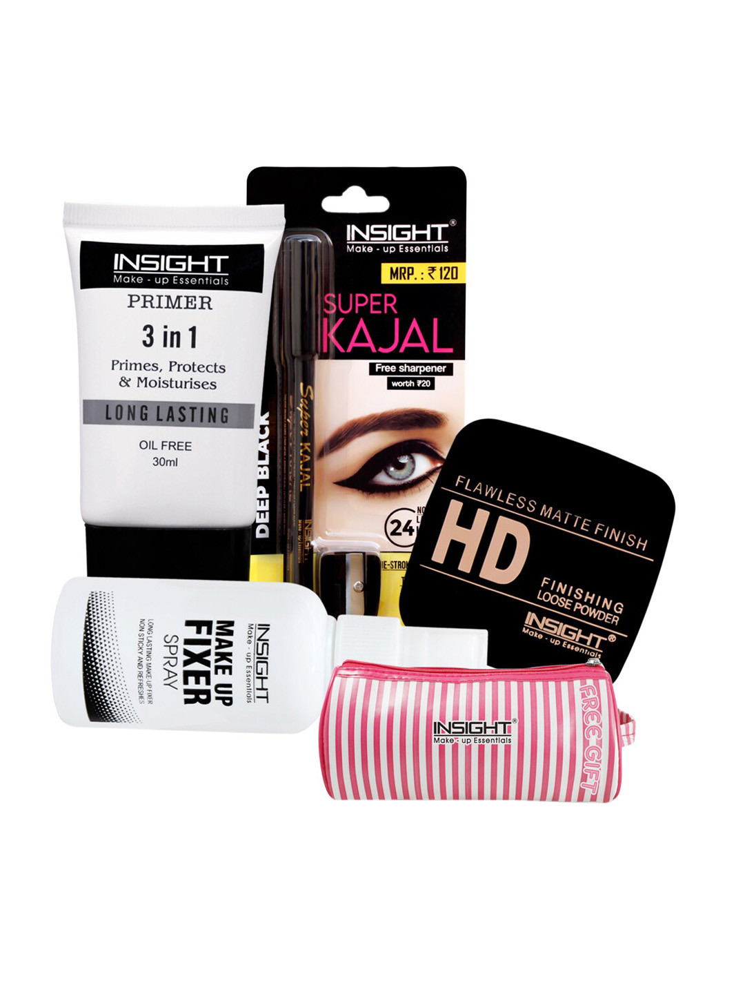 Buy INSIGHT 4 Pcs Makeup Kit & Cosmetics Pouch Makeup Gift Set for