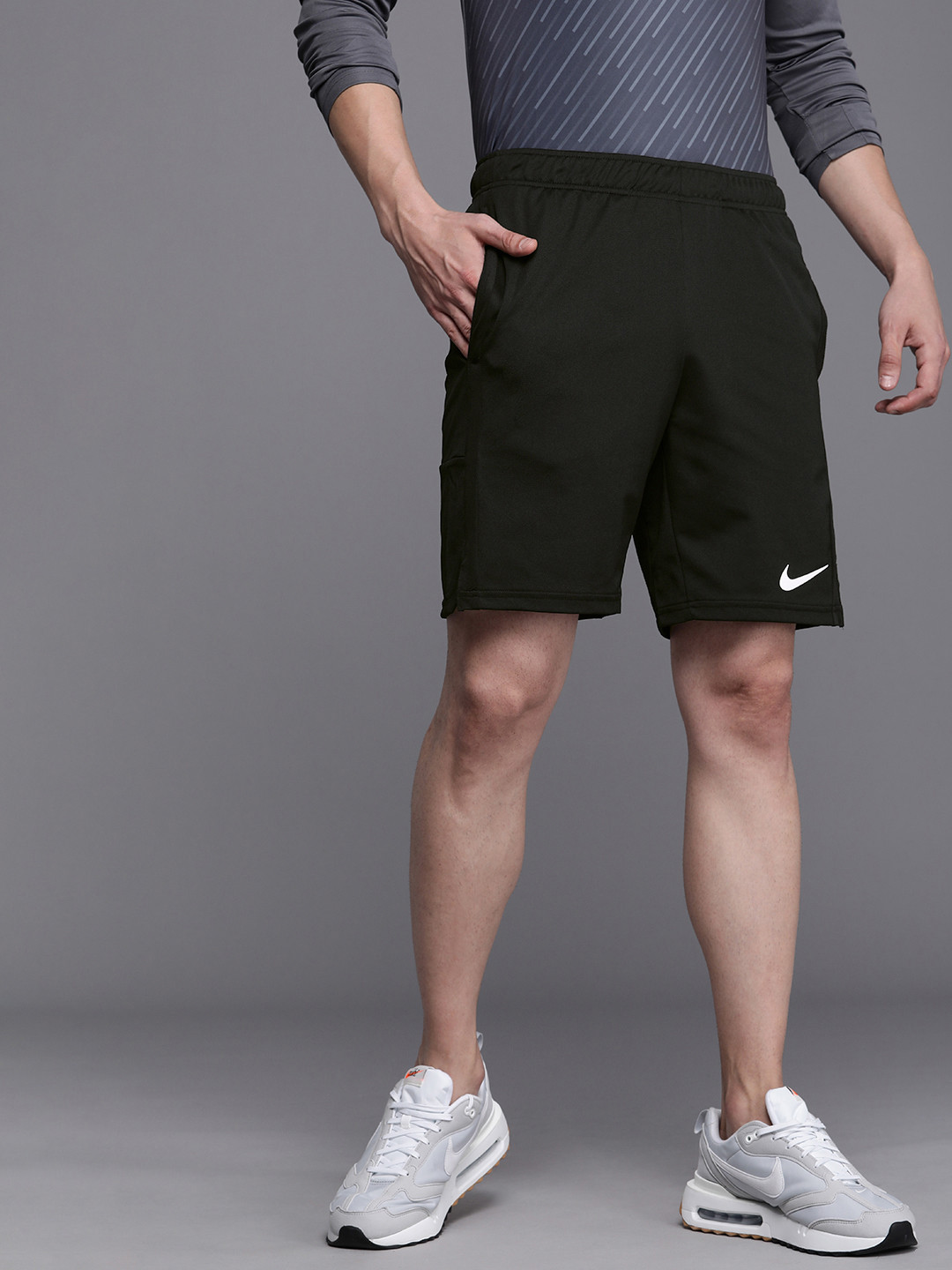 Buy Nike Men Black Dri FIT HYBRID Shorts Shorts for Men 16683722 Myntra