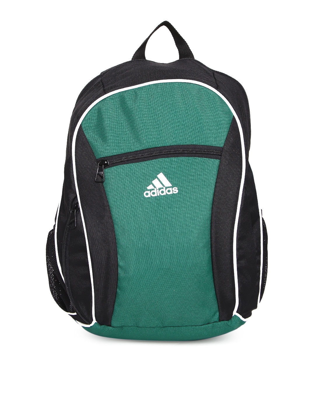 Buy ADIDAS Men Green & Black Colourblocked Backpack ...
