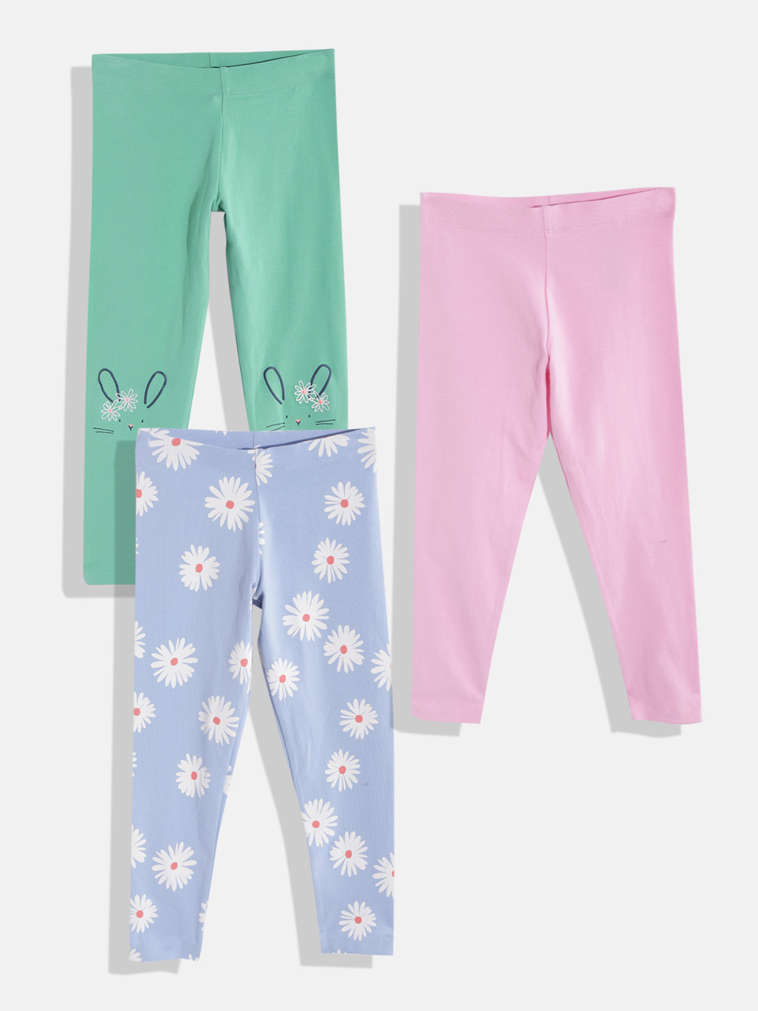 Buy Marks & Spencer Girls Pack Of 3 Leggings Leggings for Girls