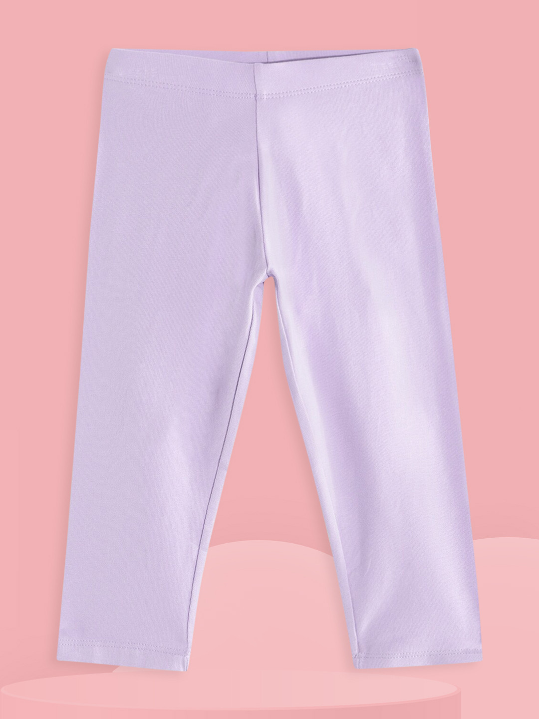 Buy Marks & Spencer Girls Lavender Solid Leggings Leggings for Girls