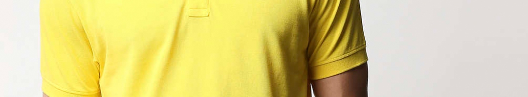 Buy Pepe Jeans Men Yellow Henley Neck T Shirt - Tshirts for Men ...