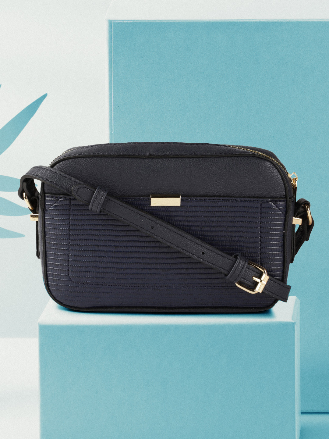 Buy Accessorize London Women Faux Leather Piper Sling Bag Handbags