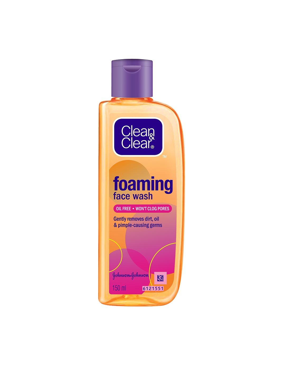 Buy Clean&Clear Foaming Face Wash For Oily Skin, Acne Prone Skin 150 Ml Face Wash And Cleanser