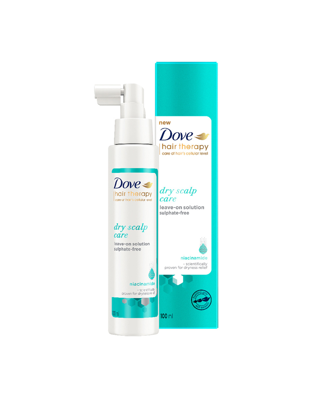 Buy Dove Hair Therapy Dry Scalp Care Niacinamide Leave On Solution 100