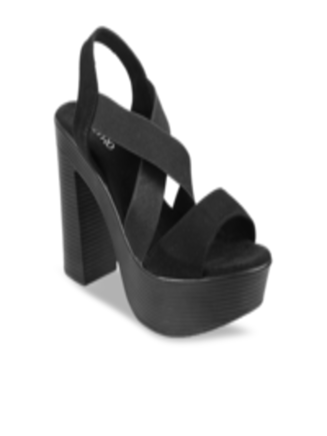 Buy Metro Women Black Platform Heels - Heels for Women 16721616 | Myntra