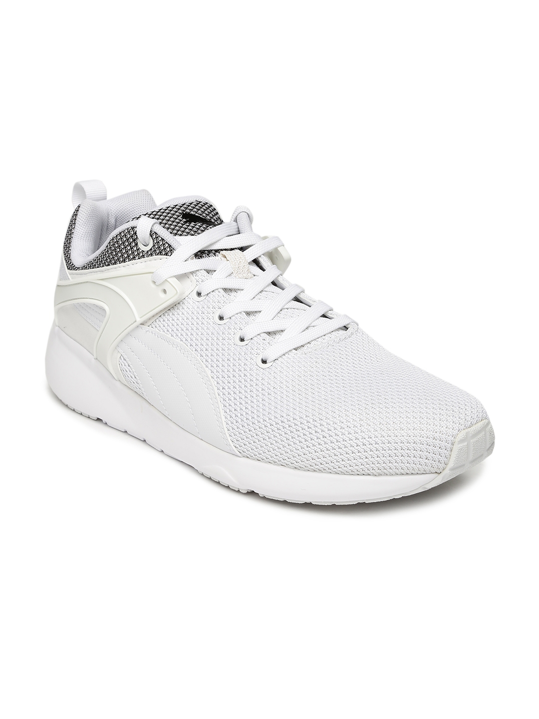 puma men white urban sneakers
