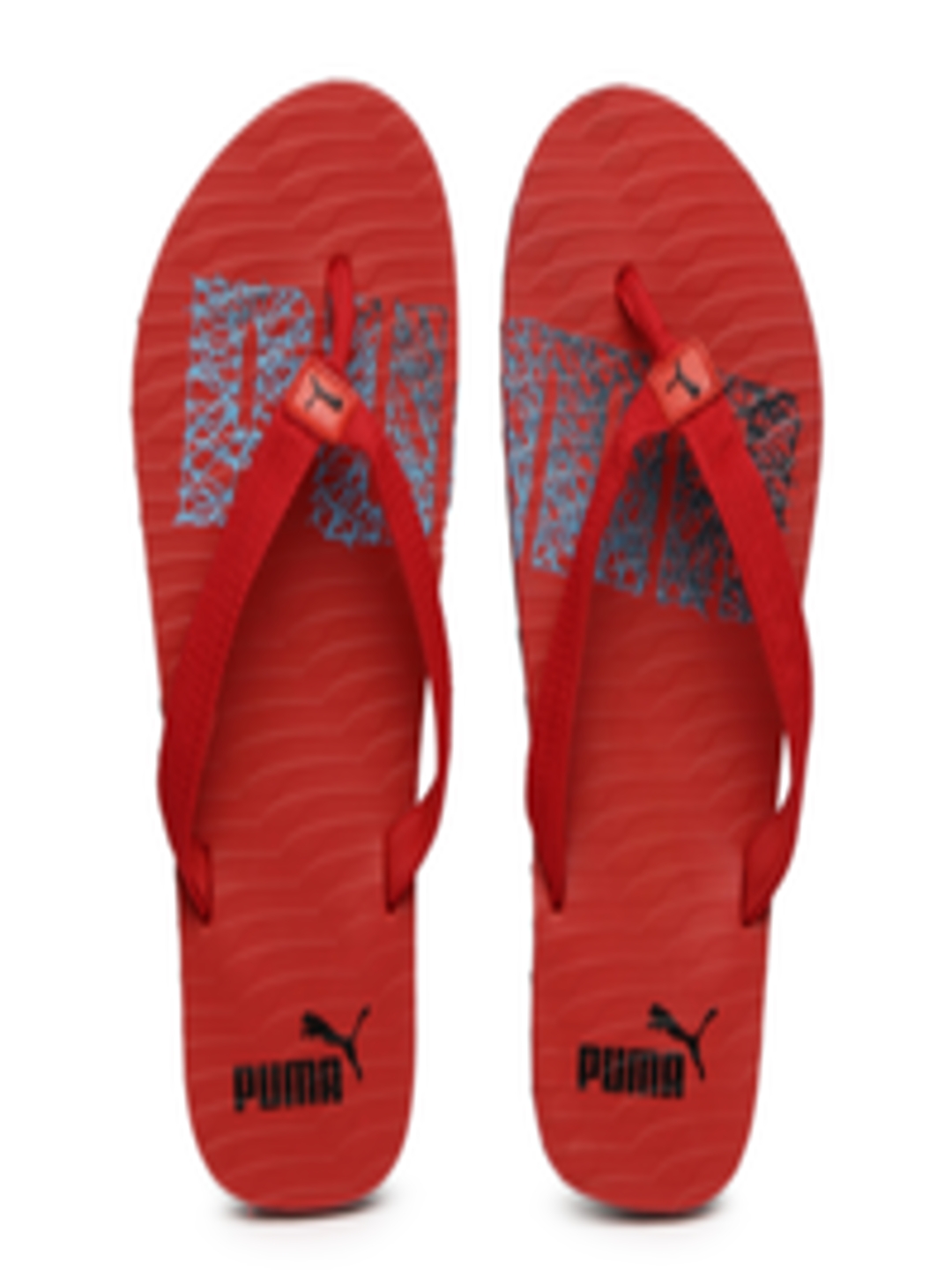 Buy Puma Miami Unisex Red Miami NG DP Printed Flip Flops - Flip Flops ...
