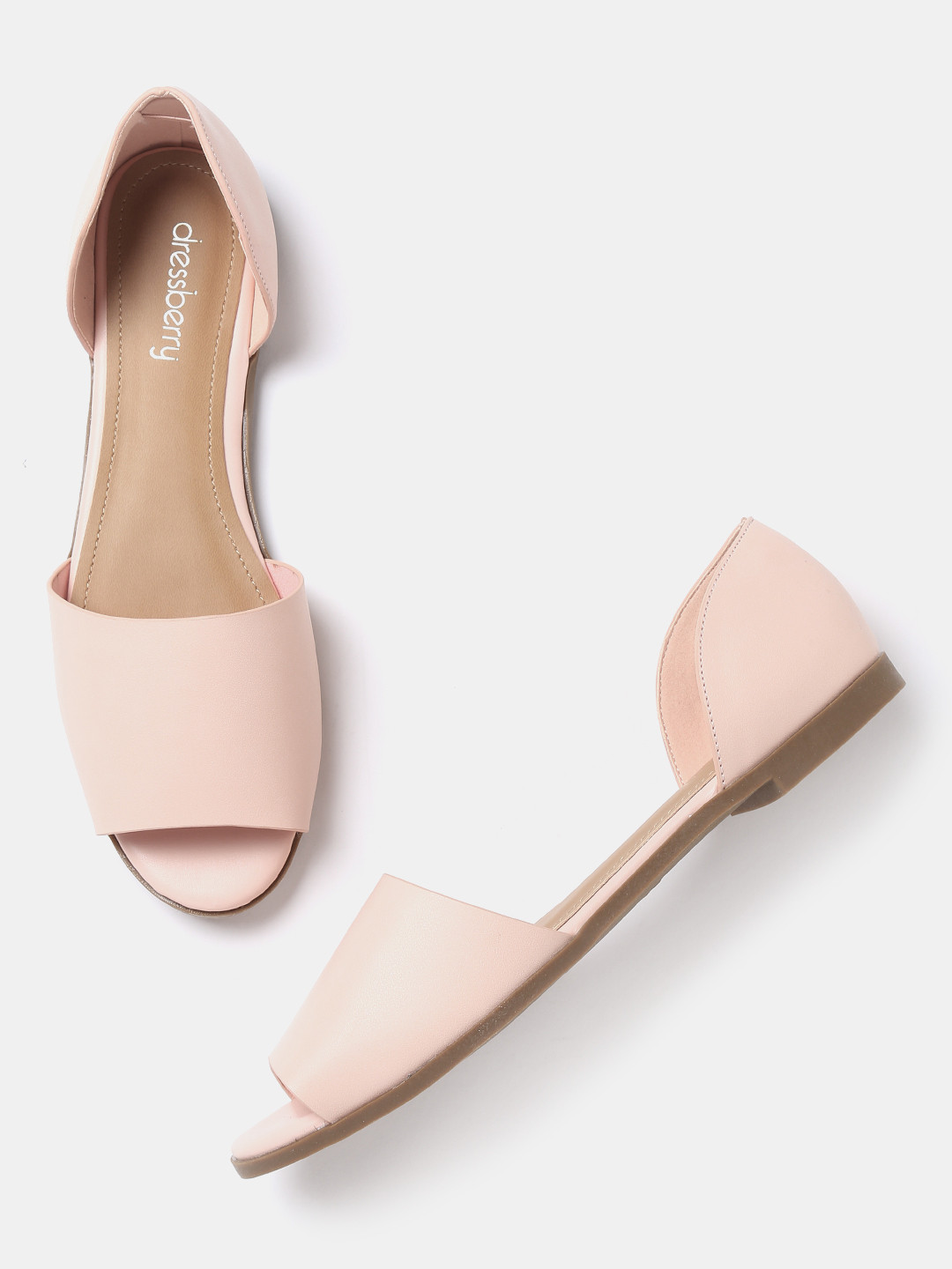 bright pink flats womens