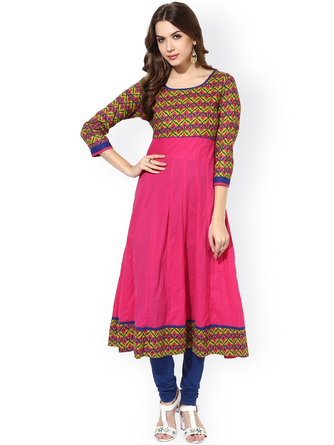 anarkali kurti myntra