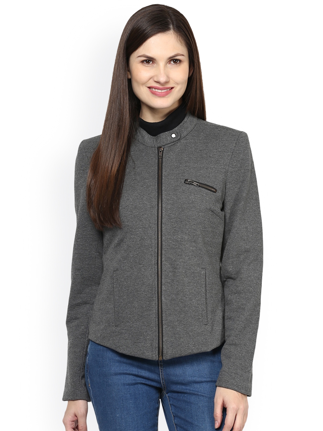 myntra leather jackets