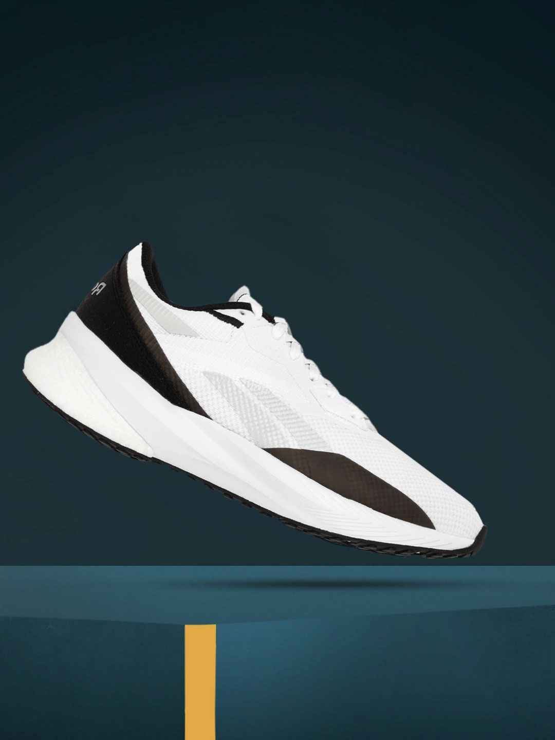 Buy Reebok Men White Woven Design Floatride Energy Streak Running Shoes ...