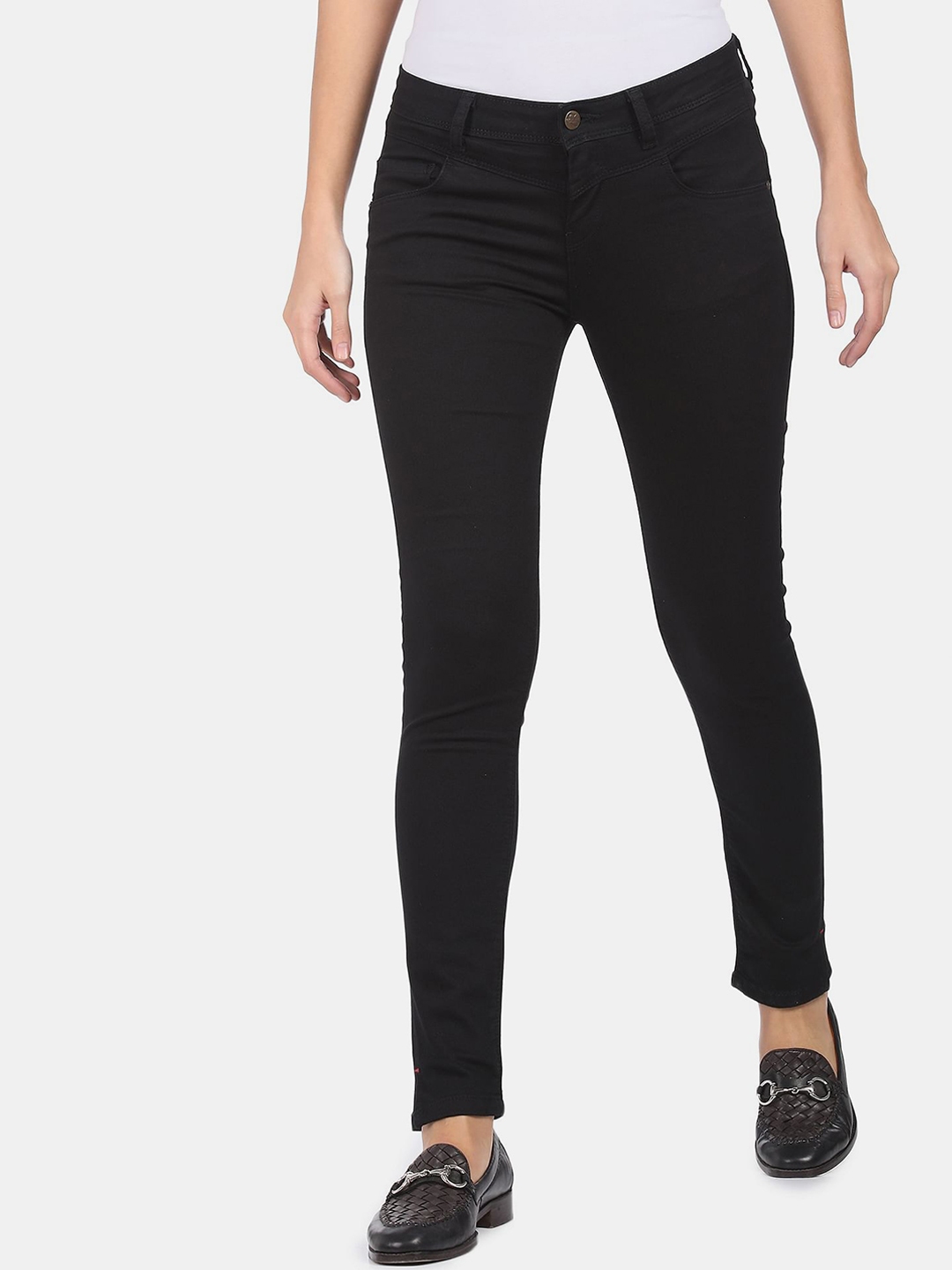 Buy Cherokee Women Black Slim Fit Jeans - Jeans for Women 16770312 | Myntra