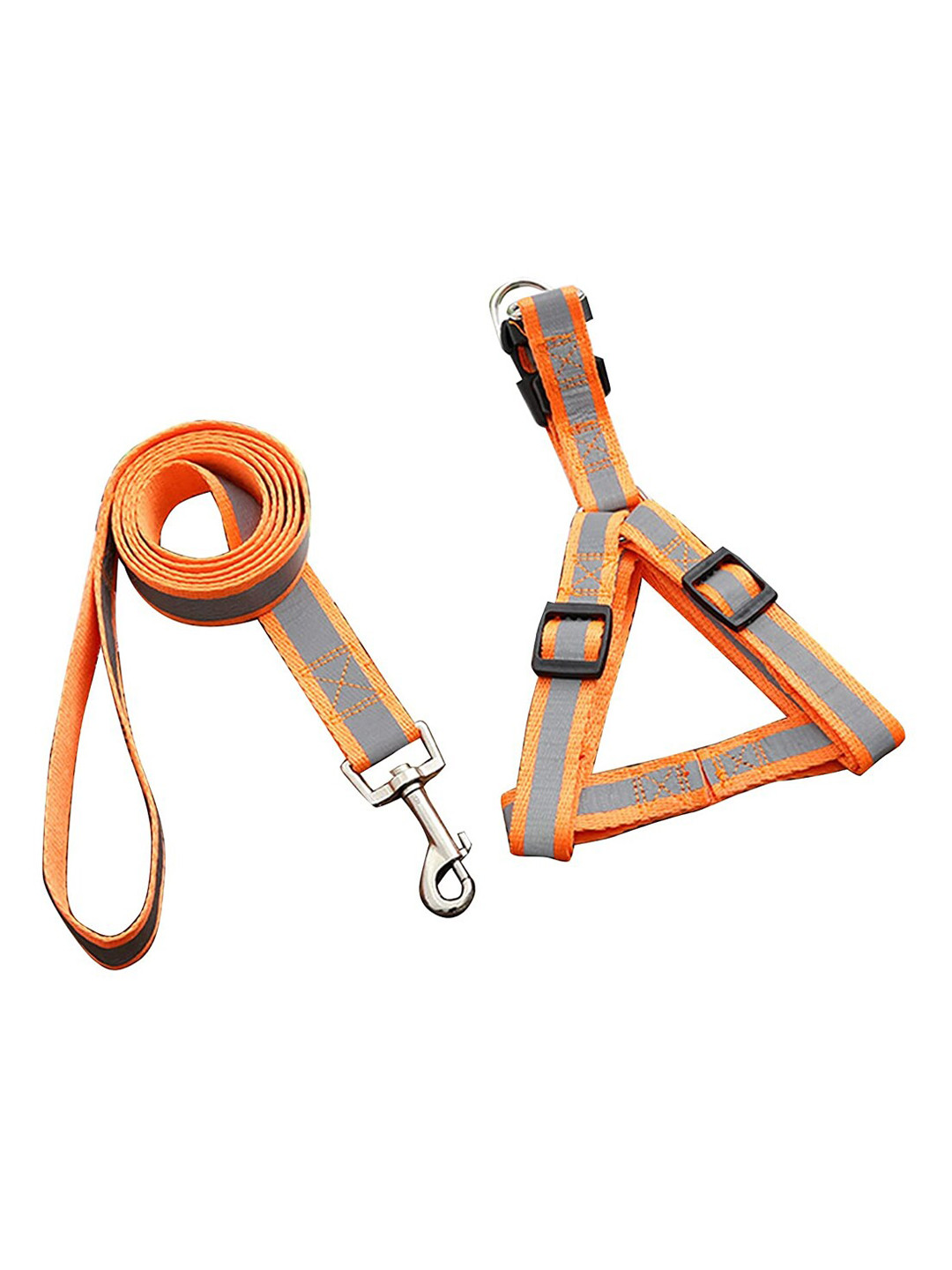 Buy Emily Pets Orange Adjustable Leash For Puppy & Small Breed Dogs