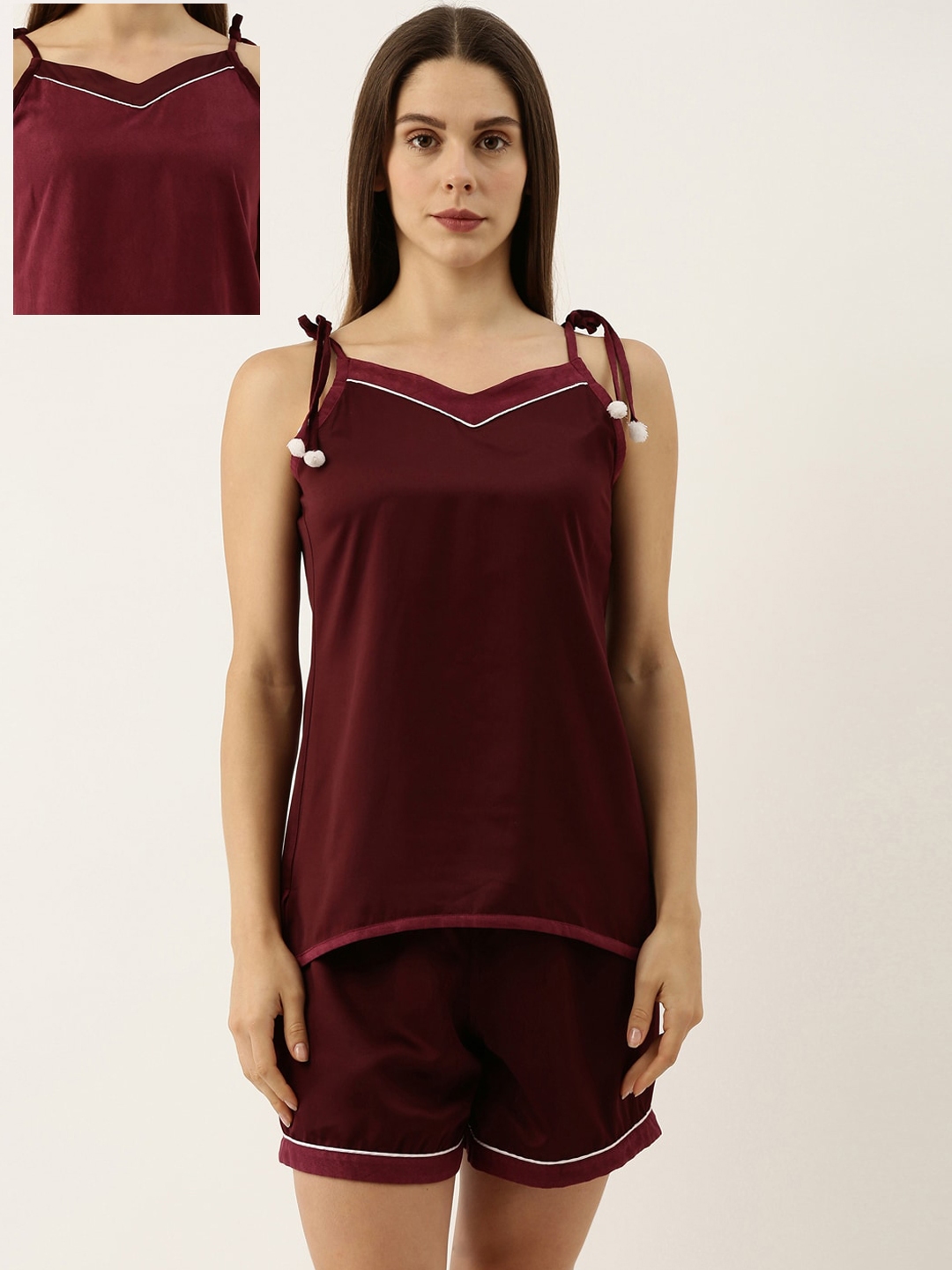velvet night suit for women