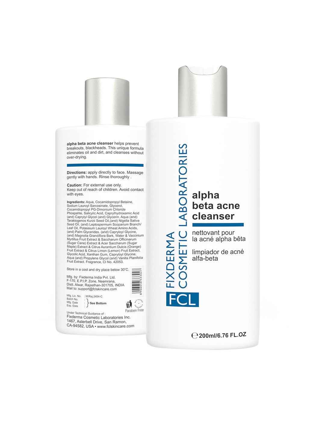 Buy FIXDERMA COSMETIC LABORATORIES Alpha Beta Non Comedogenic Acne