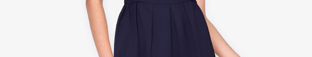 Buy ZALORA BASICS Women Navy Blue Styled Back Dress - Dresses for Women ...