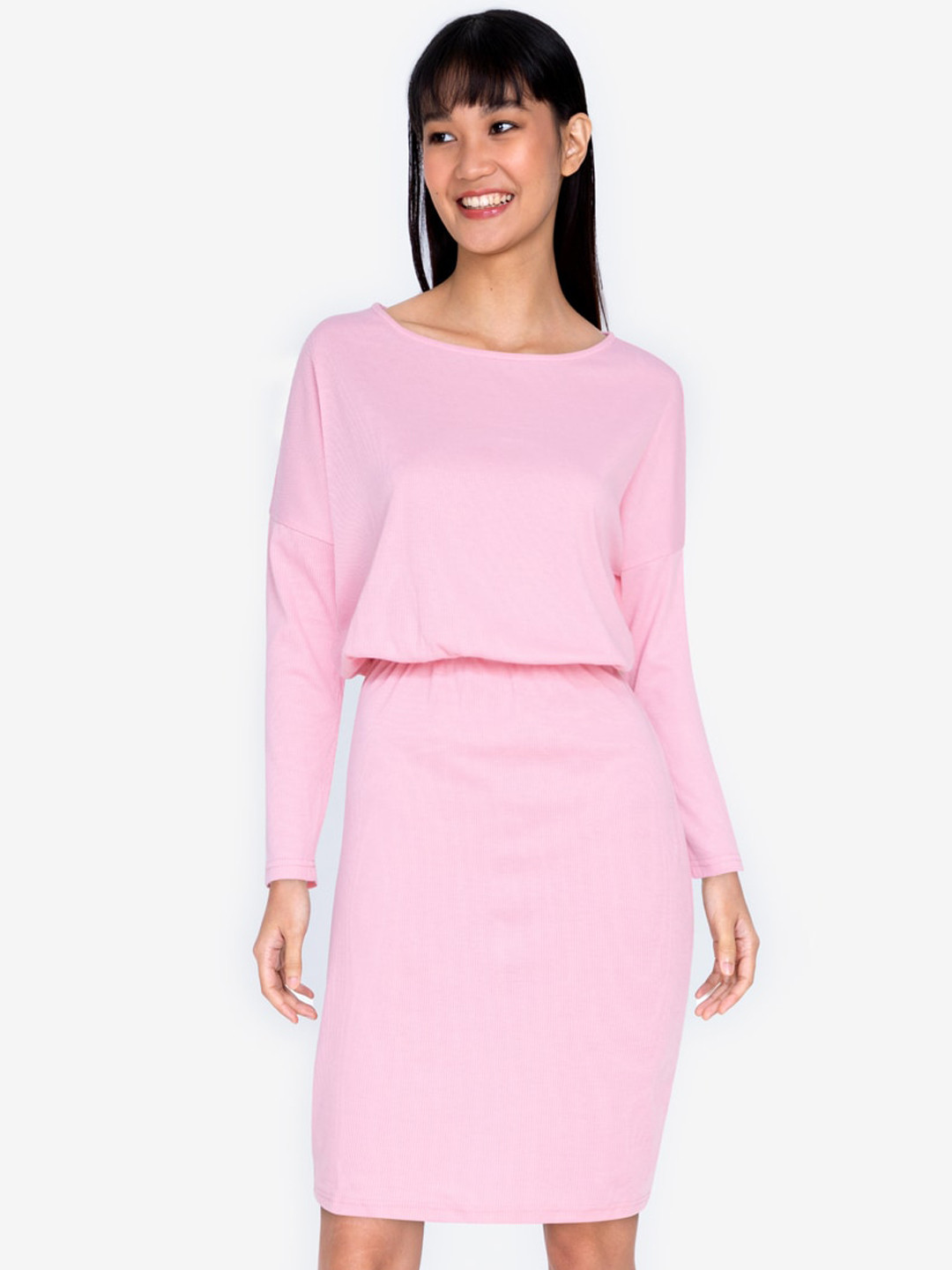 Buy ZALORA BASICS Pink Sheath Dress Dresses for Women 16782096 Myntra