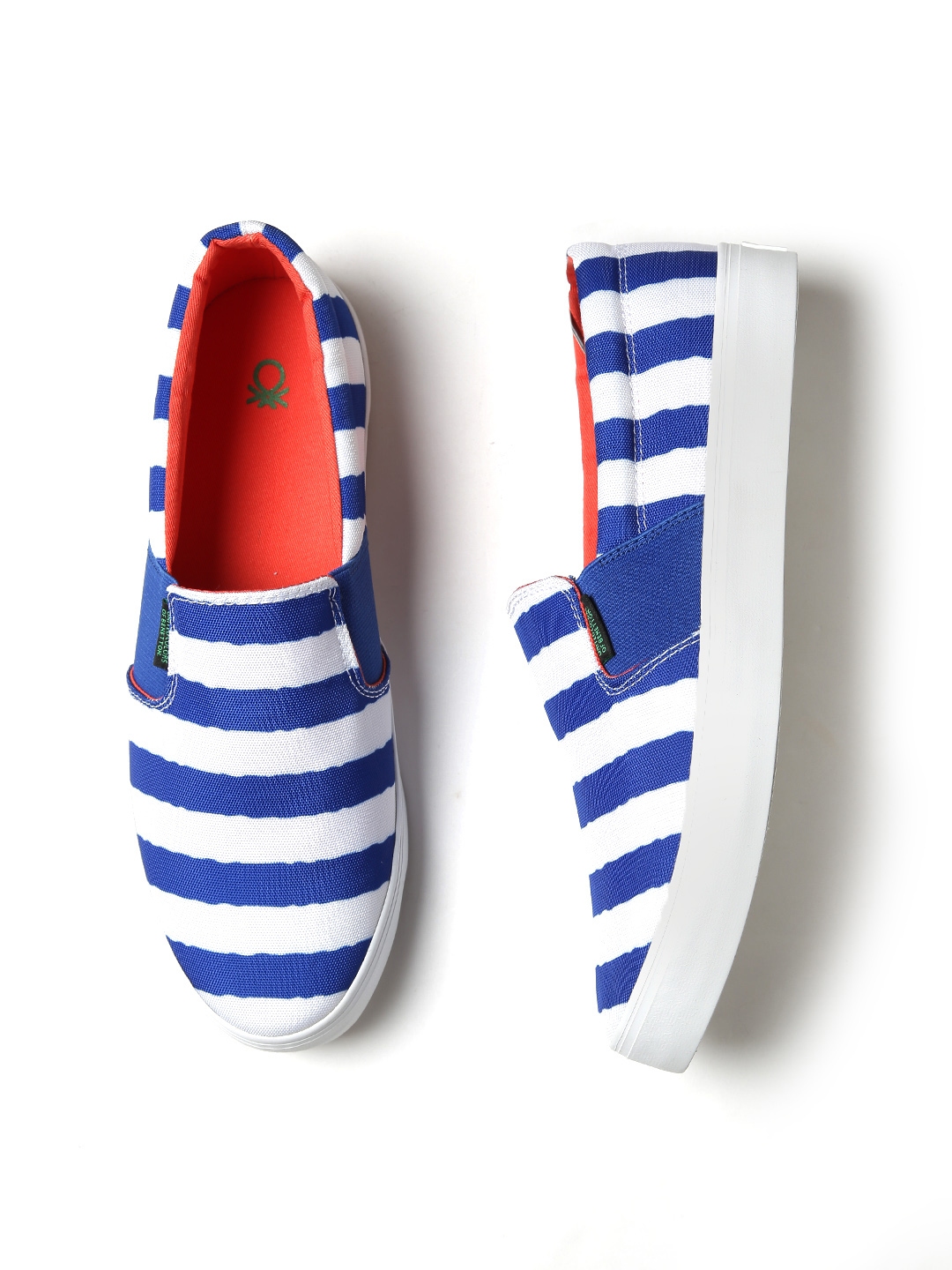 benetton slip ons