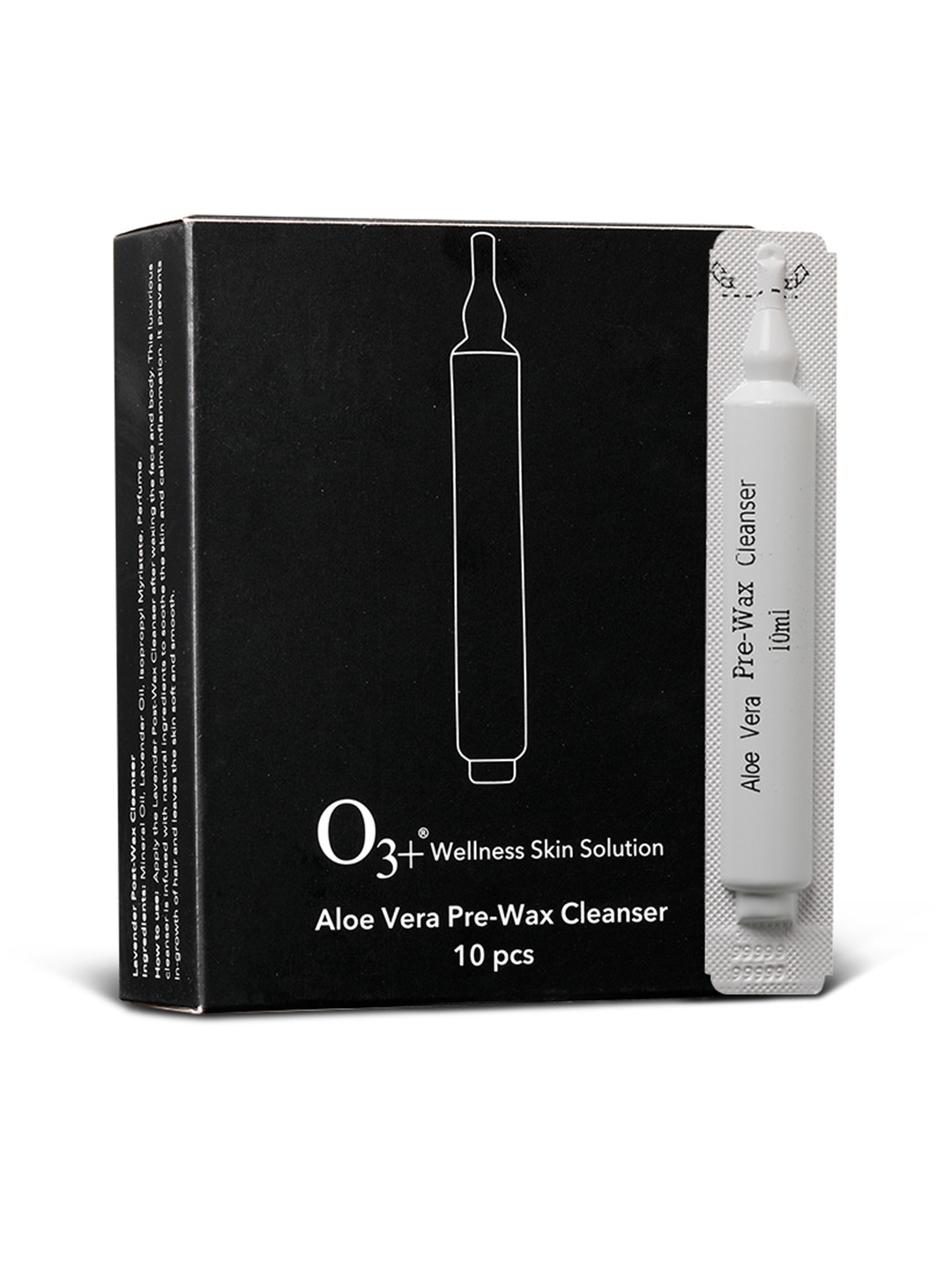 Buy O3+ Aloe Vera Pre Wax Cleanser 10 Ml Each Body Wax And Essentials