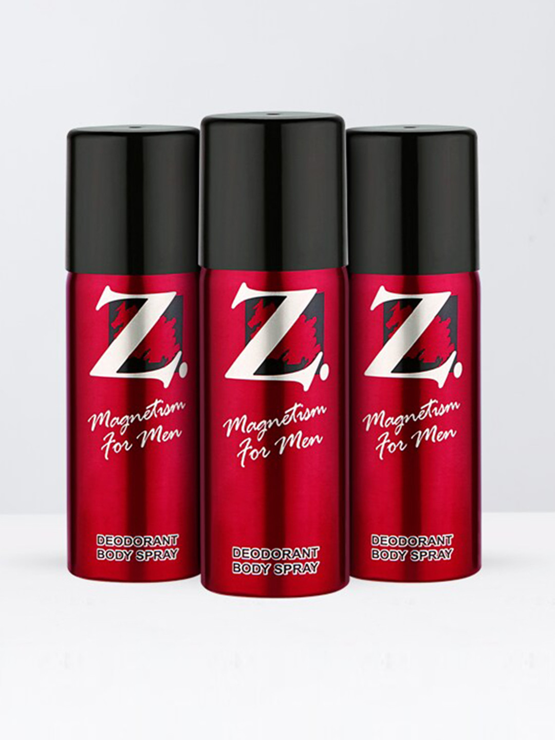 Buy Z. For Men Men Set Of 3 Burgundy Deodorant Body Spray 75