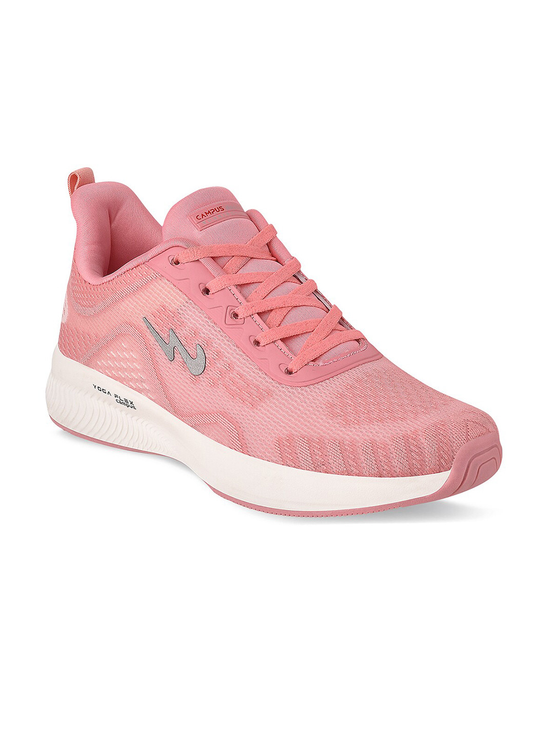 Buy Campus Women Pink Mesh Lace Up Running Shoes Sports Shoes for