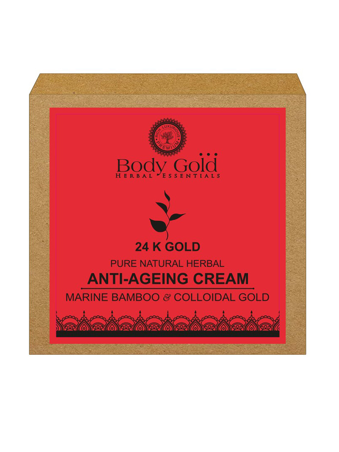 Buy Body Gold 24 K Gold Anti Aging Cream With Marine Bamboo 50g Face