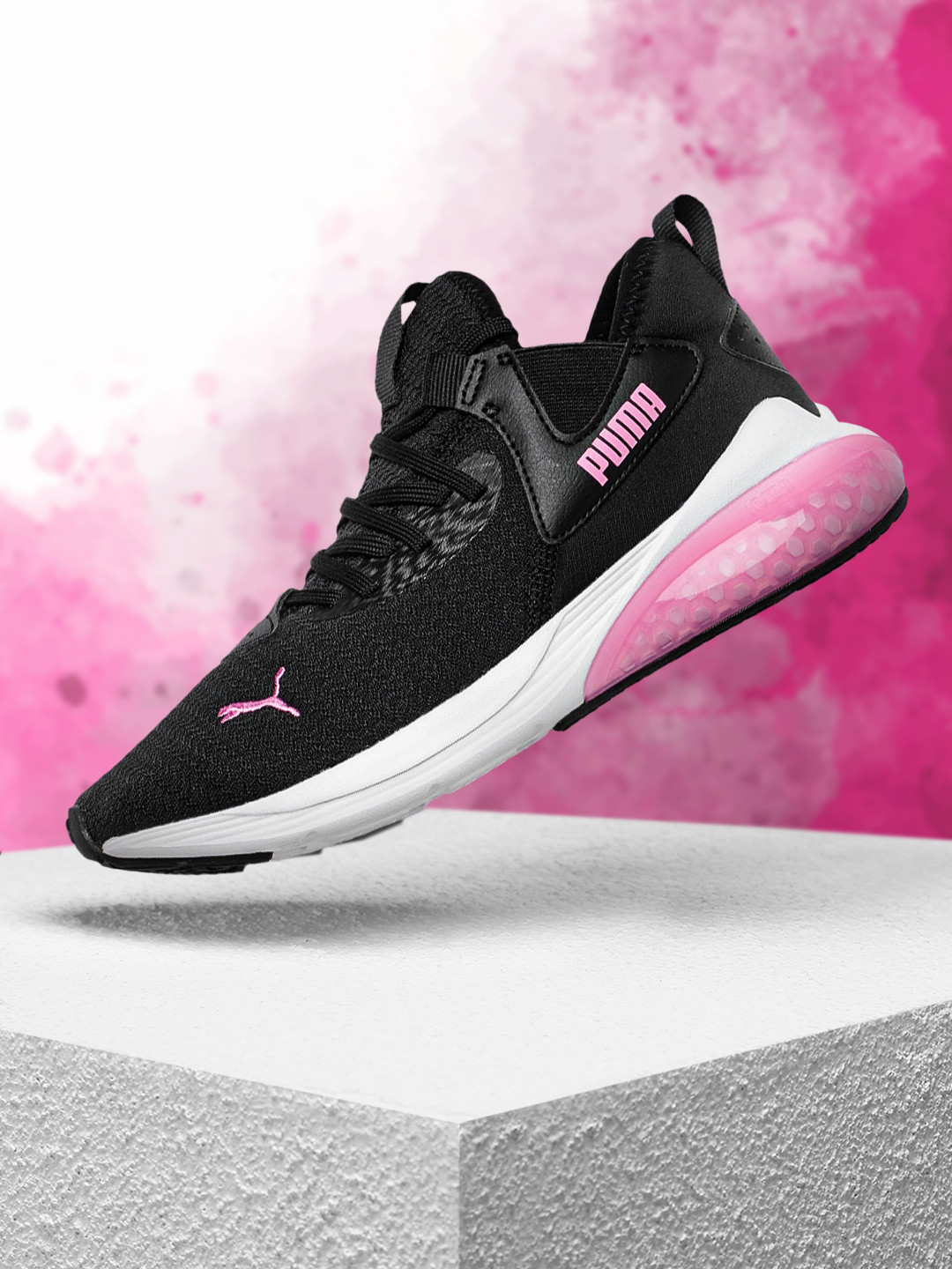 Buy Puma Women Black Cell Vive Mesh Running Shoes Sports Shoes for