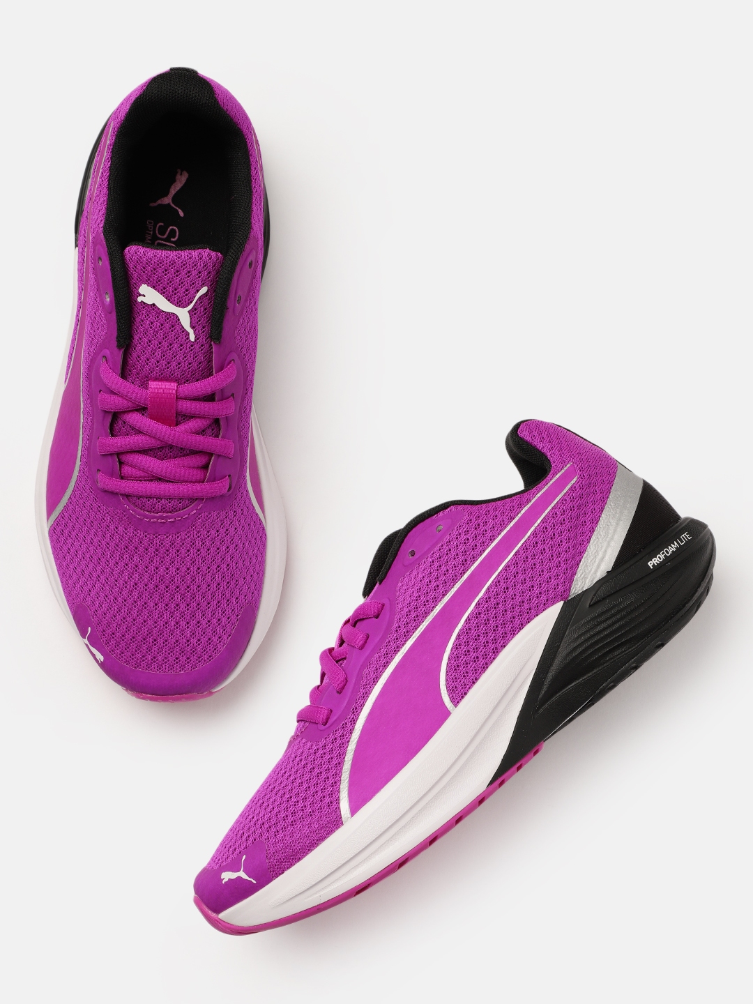 Buy Puma Women Magenta Feline Profoam Running Shoes - Sports Shoes for ...