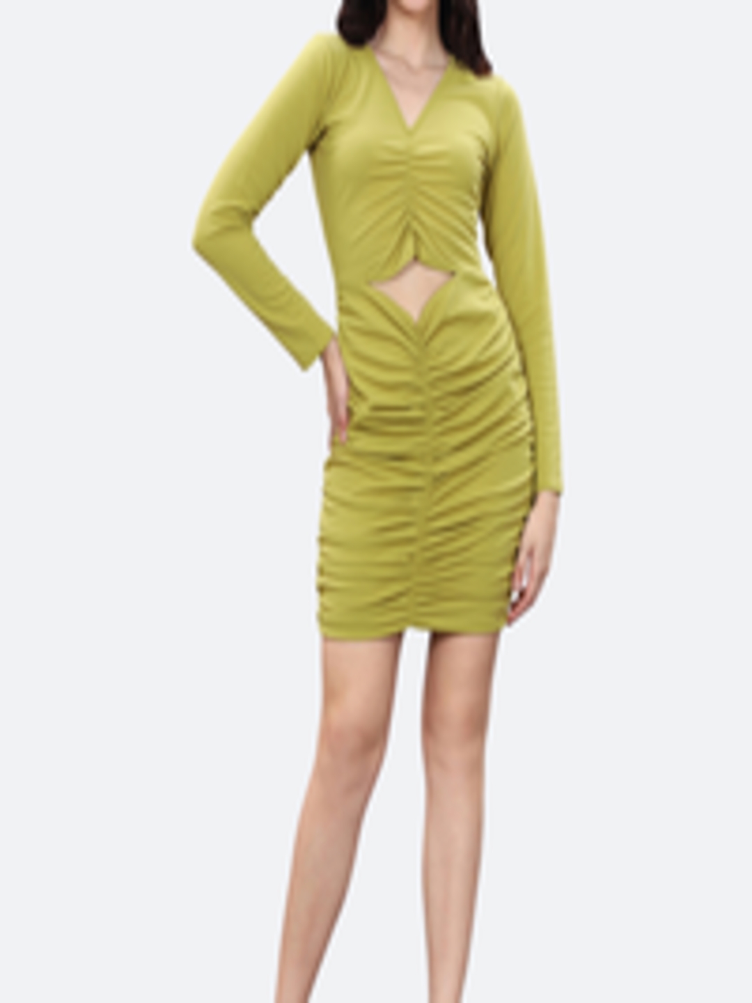 Buy Selvia Lime Green Sheath Dress - Dresses for Women 16826014 | Myntra