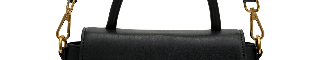 Buy MIRAGGIO Black Structured Satchel Bag - Handbags for Women 16853610 ...