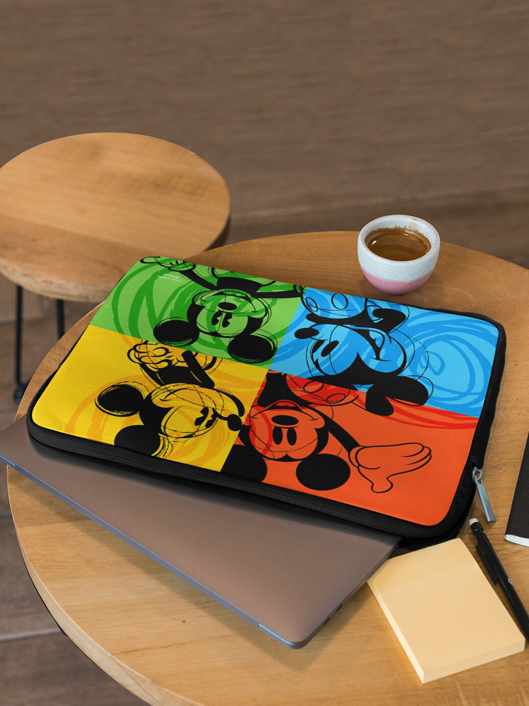 Buy Macmerise Unisex Multicolor Shades Of Mickey Mouse Printed 13 Inch