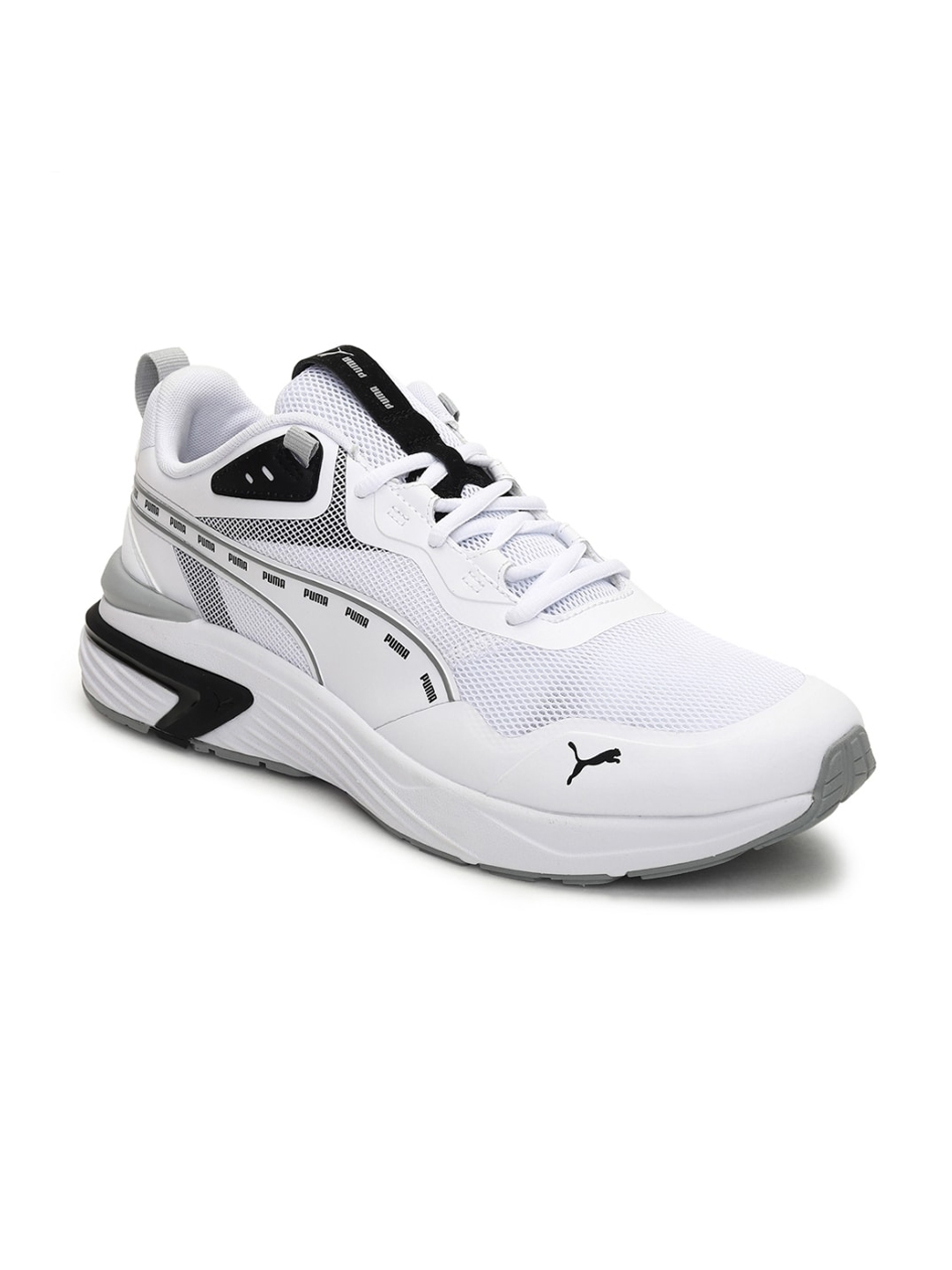 Buy Puma Men White Printed Supertec Signature Sneakers - Casual Shoes ...