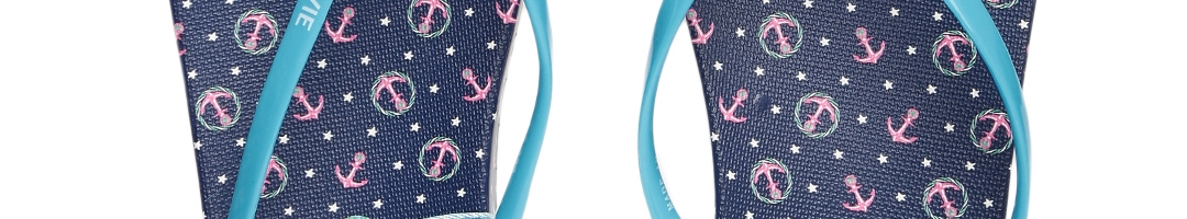 Buy Lavie Women Blue Flip Flops - Flip Flops for Women 1686753 | Myntra