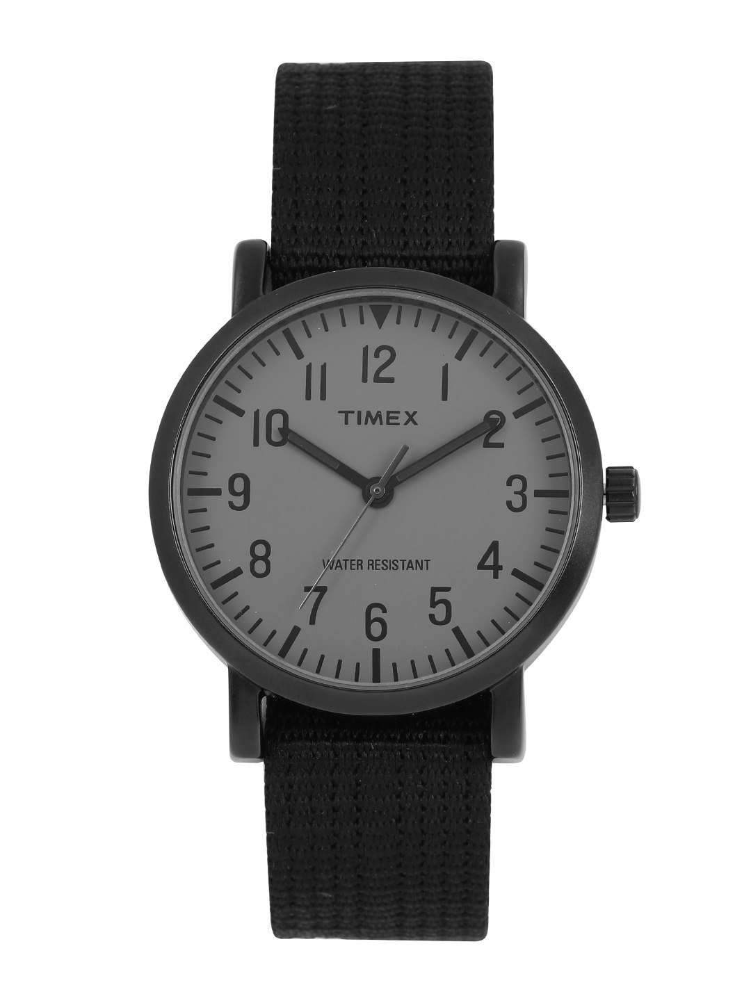 timex grey analog watch