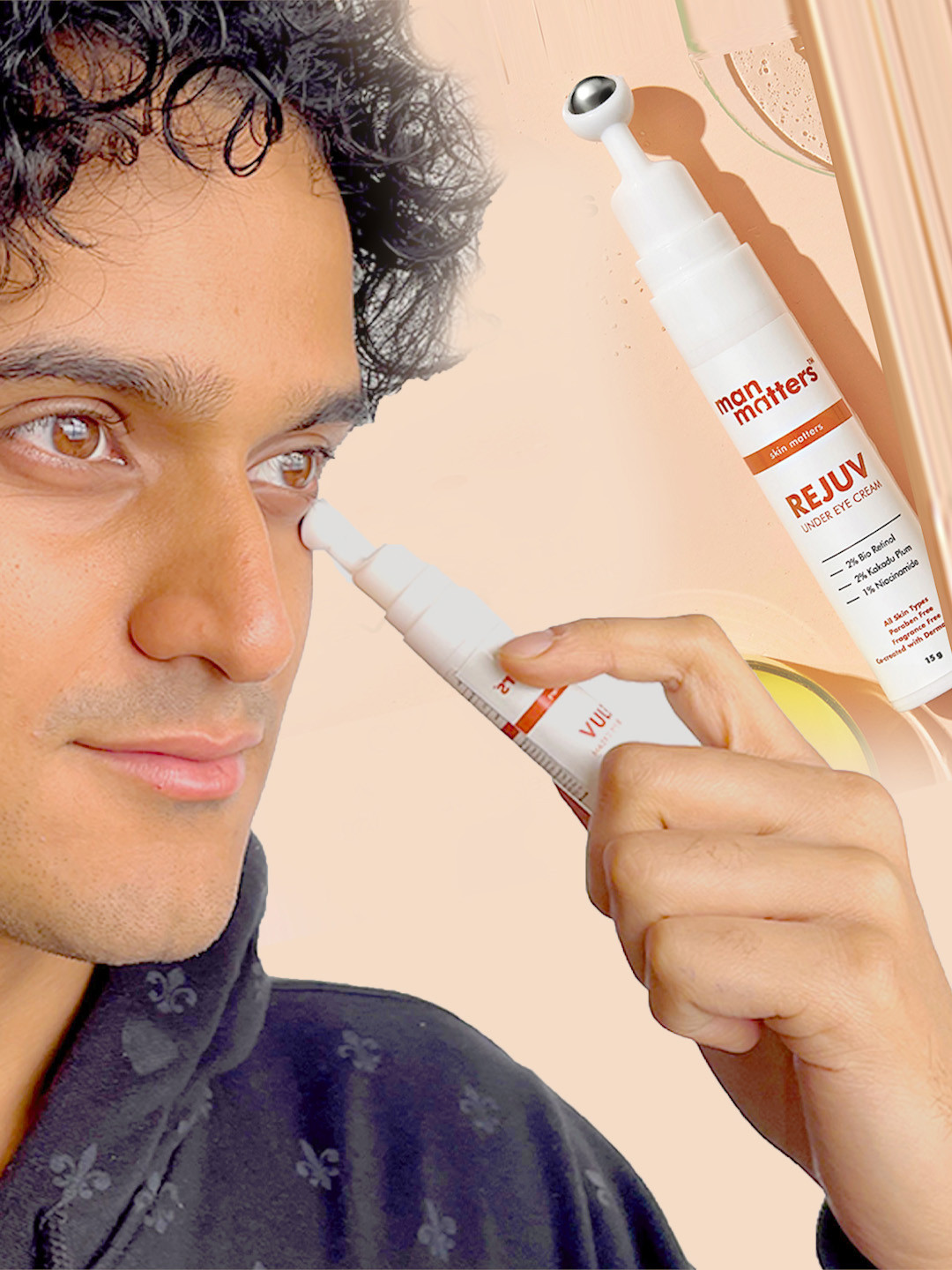 Buy Man Matters Under Eye Cream With Retinol To Fade Dark Circles 15 G