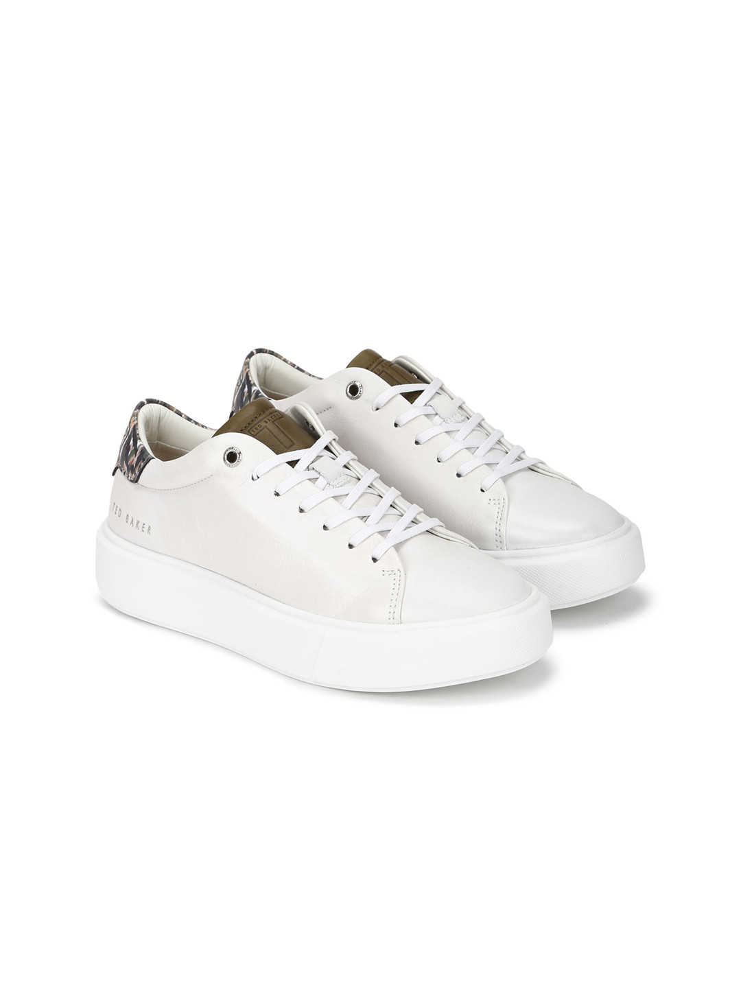 Ted Baker Yinka Womens Black Leather Platform Trainers | eBay